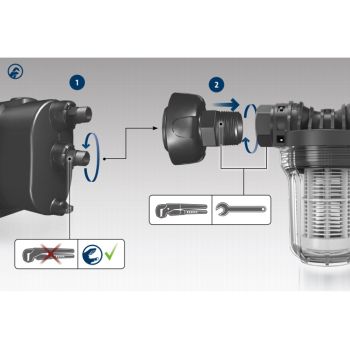 Фильтр входной для Grundfos Scala 99725183 купить в интернет-магазине «Арматура» Киев Украина