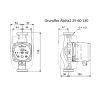 Циркуляційний насос Grundfos Alpha2 25-60 130 (99411150) купити в інтернет-магазині «Арматура» Київ Україна