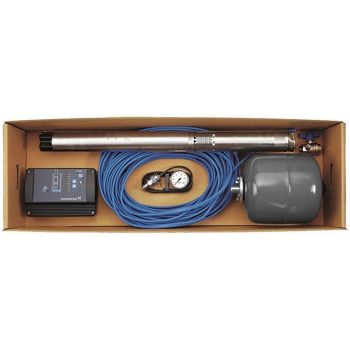 ➤ SQE2-70 Grundfos насос с комплектом постоянного давления и кабелем 60 м 96160961 купить в интернет-магазине «Арматура»