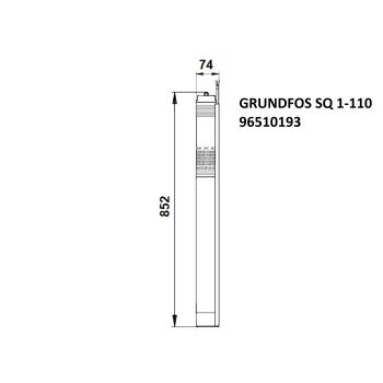 Насос для свердловини Grundfos SQ1-110 1,15кВт 96510193 купити в інтернет-магазині «Арматура» Київ Україна