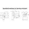 Регульований циркуляційний насос GRUNDFOS MAGNA3 25-100 PN10 97924247 купити в інтернет-магазині «Арматура» Київ Україна