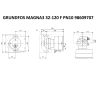 Регульований циркуляційний насос GRUNDFOS MAGNA3 32-120 PN10 98609707 купити в інтернет-магазині «Арматура» Київ Україна