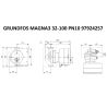 Регульований циркуляційний насос GRUNDFOS MAGNA3 32-100 PN10 97924257 купити в інтернет-магазині «Арматура» Київ Україна