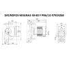 Регульований циркуляційний насос GRUNDFOS MAGNA3 40-80 F PN6/10 97924268 купити в інтернет-магазині «Арматура» Київ Україна