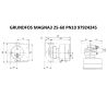 Регулируемый циркуляционный насос GRUNDFOS MAGNA3 25-60 PN10 97924245 купить в интернет-магазине «Арматура» Киев Украина