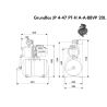 Насосная станция Grundfos JP 4-47 PT-H A-A-BBVP 20L (99463875) купить в интернет-магазине «Арматура» Киев Украина