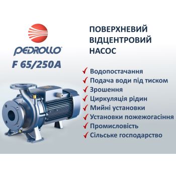 Центробежный насос Pedrollo F 65/250A 4FN65250AE купить в интернет-магазине «Арматура» Киев Украина