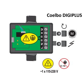 Контроллер для насоса Coelbo DIGIPLUS купить в интернет-магазине «Арматура» Киев Украина