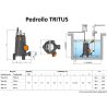 Канализационный насос Pedrollo TRITUS TRm 0.75 48SHT00A1 купить в интернет-магазине «Арматура» Киев Украина