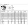 VTr.592.N.0302 Переходник ВН 3/8' х 1/4' Valtec купить в интернет-магазине «Арматура» Киев Украина