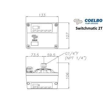 Електронне реле тиску Switchmatic 2T Coelbo купити в інтернет-магазині «Арматура» Київ Україна