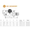 Кран радиаторный прямой DN 20 2202-03.000 Heimeier купить в интернет-магазине «Арматура» Киев Украина