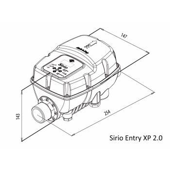 Частотний перетворювач Italtecnica Sirio Entry XP 2.0 купити в інтернет-магазині «Арматура» Київ Україна