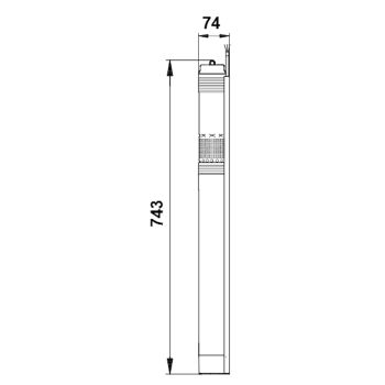 Насос для скважины Grundfos SQ7-30 96510219 купить в интернет-магазине «Арматура» Киев Украина