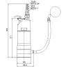 Насос для колодца Grundfos SBA 3-45 AW 92713101 купить в интернет-магазине «Арматура» Киев Украина