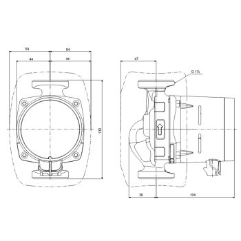 Насос циркуляционный Grundfos ALPHA1 25-80 130 99199596 купить в интернет-магазине «Арматура» Киев Украина