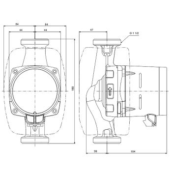 Насос циркуляційний Grundfos ALPHA1 25-80 180 (99199577) купити в інтернет-магазині Арматура в Києві