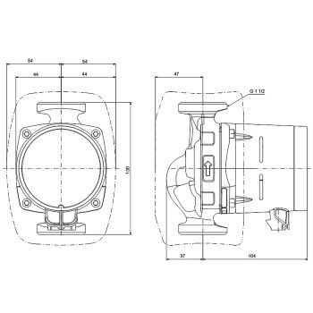 Насос Grundfos ALPHA1 25-60 N 130 99199589 купити в інтернет-магазині «Арматура» Київ Україна