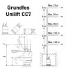 Насос для дренажа Grundfos Unilift CC7-A1 (96280968) купить в интернет-магазине «Арматура» Киев Украина