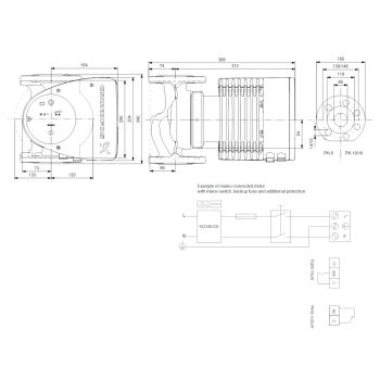 Регульований циркуляційний насос GRUNDFOS MAGNA1 65-100 F 99221373 купити в інтернет-магазині «Арматура» Київ Україна