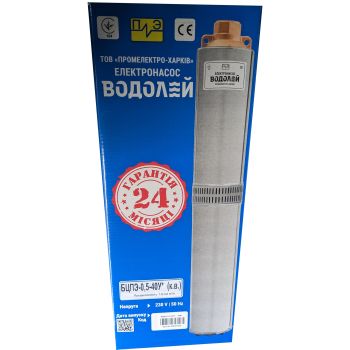 Водолій БЦПЕ 0,5-40У* кабель 40 м купити в інтернет-магазині «Арматура» Київ Україна