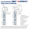 Насос для скважины Pedrollo 4SR 4/54 F купить в интернет-магазине «Арматура» Киев Украина