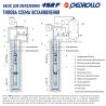 Насос для свердловини Pedrollo 4SRm 2/9 F купити в інтернет-магазині «Арматура» Київ Україна