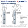 Насос для свердловини Pedrollo 4SR12/16-PD 4941216WLA купити в інтернет-магазині «Арматура» Київ Україна