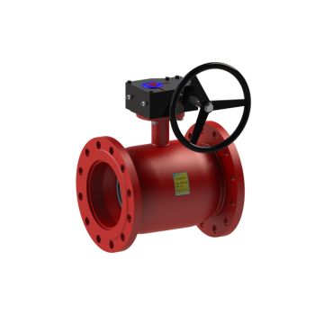 Шаровой кран стальной BREEZE 11с332п1 Ду 150/125