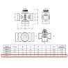 CАLIS-ТS-RD 1776141 терморегулювальний клапан, CАLIS-ТS-RD термостатичний клапан Herz