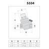 Редуктор 3/4CALEFFI з підключенням манометра 533451H (гор.вода) купити в інтернет-магазині «Арматура» Київ Україна