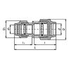 Муфта редукционная (1002) d40х25 купить в интернет-магазине «Арматура» Киев Украина