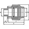 Переходник НР (1003) d20х1 купить в интернет-магазине «Арматура» Киев Украина