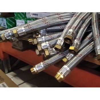 Шланг AVC антивибрационный прямой DN 1 0,6 м PN 16 ВН купить в интернет-магазине «Арматура» Киев Украина