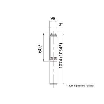 Насос для свердловини CALPEDA K-4SDPm-6/14 купити в інтернет-магазині «Арматура» Київ Україна